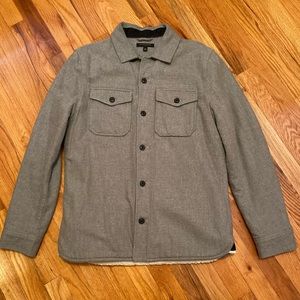 Banana Republic Fully Lined Gray Shirt Jacket